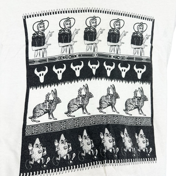 Vintage 1987 Ken Brown Pop Art Design Pop Art T-Shirt - Picture 3 of 7